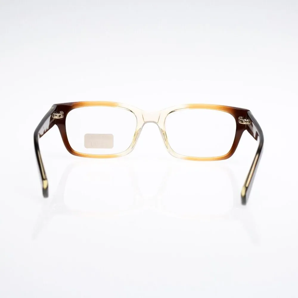 Corinne McCormack Women Sydney Square Ombre Brown +1.00 Reading Glasses (pre-own - Picture 7 of 7